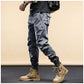 2025 SPRING MEN'S DISTRESSED SLIM FIT BIKER PANTS