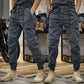 2025 SPRING MEN'S DISTRESSED SLIM FIT BIKER PANTS