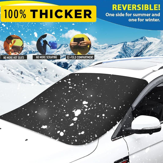 🔥2025 Upgraded Car Windshield Magnetic Snow Cover