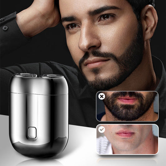 🔥Hot Sale 50% Off✨Mini double head electric shave