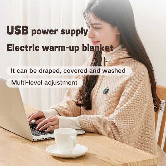 🎅Best Winter Gifts 🔥Portable Heated Shawl (Buy 2 Free Shipping)